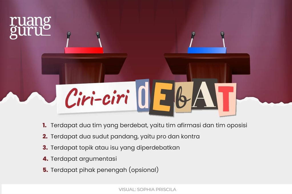 Pengertian Teks Debat, Tujuan, Struktur, Unsur & Contoh